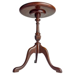 Antique Mahogany Wine Table, England 1900s