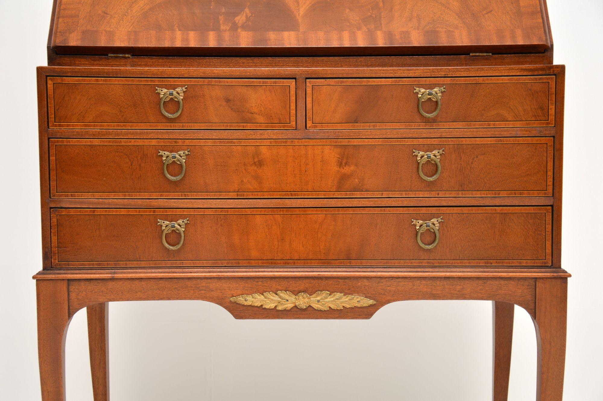 Antique Mahogany Writing Bureau 2