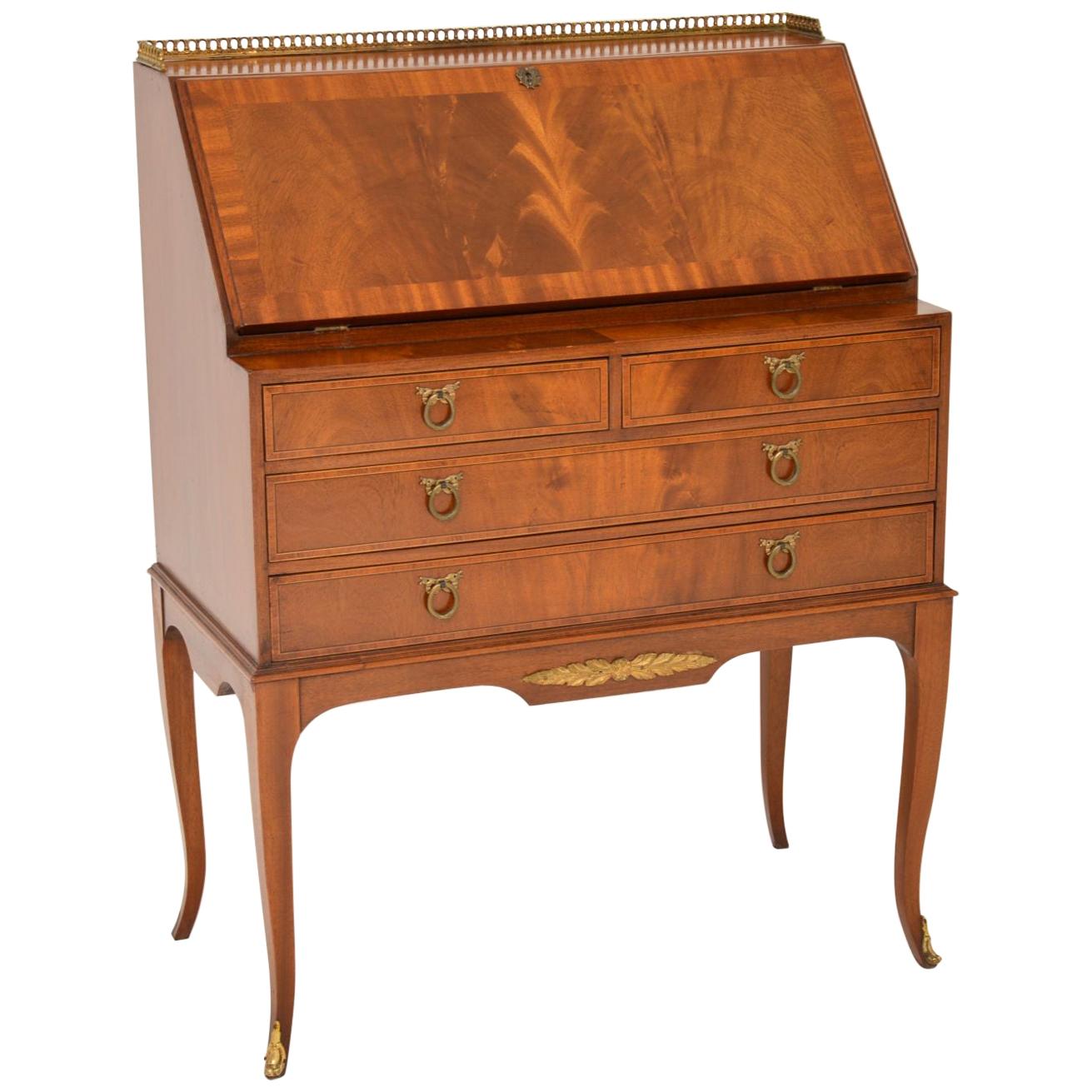 Antique Mahogany Writing Bureau