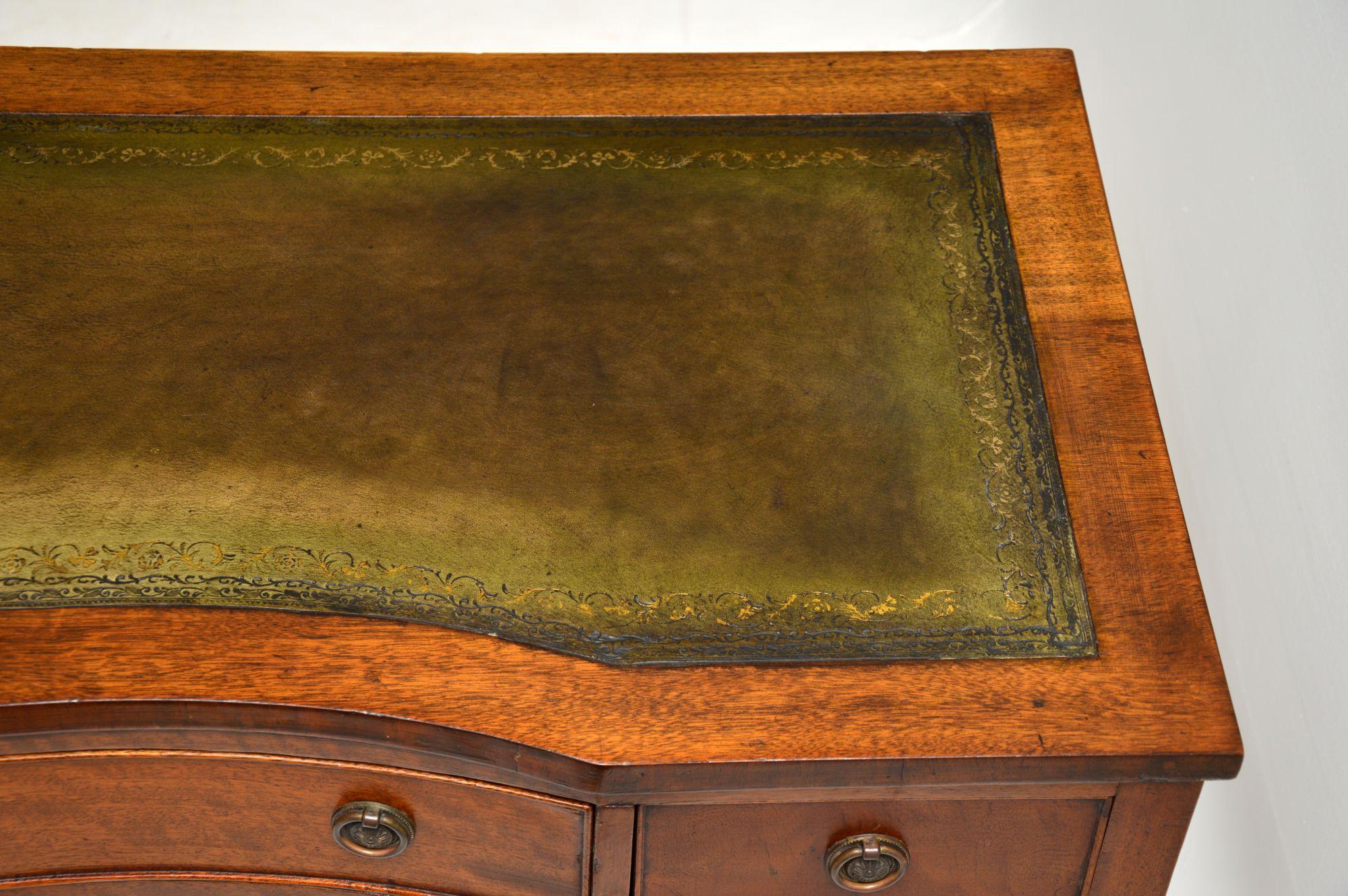 Antique Mahogany Writing Table / Desk 1