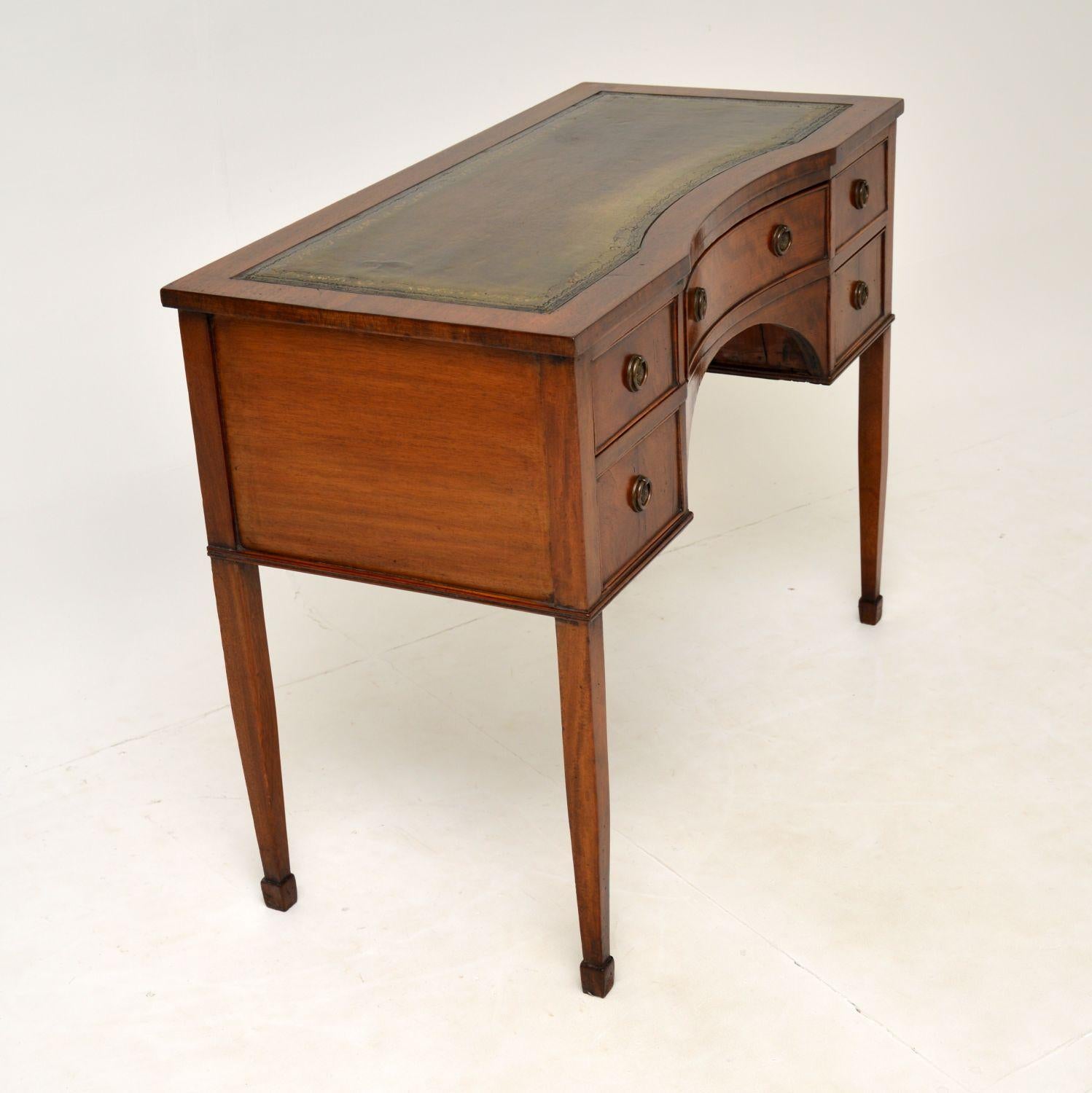 Antique Mahogany Writing Table / Desk 2