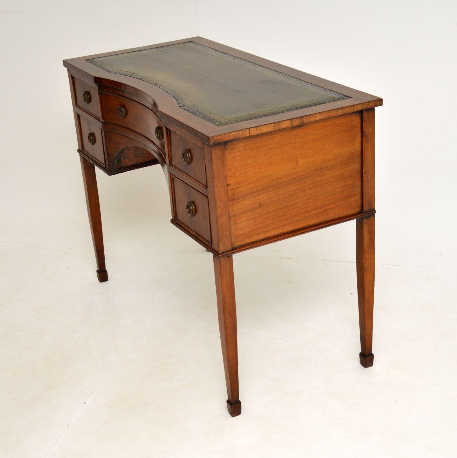 Antique Mahogany Writing Table / Desk 3