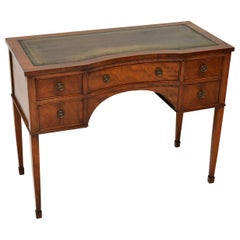 Antique Mahogany Writing Table / Desk