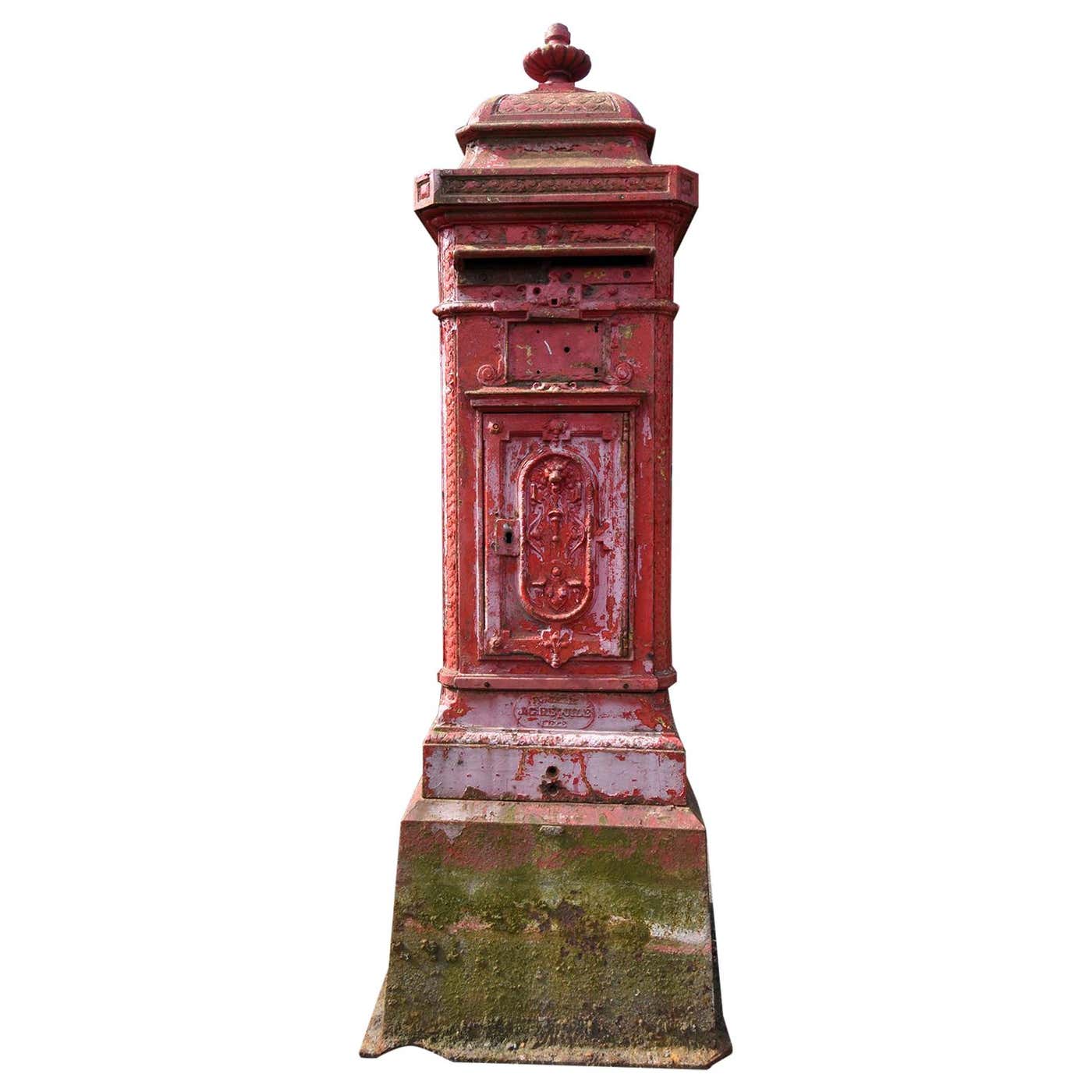 Antique Mailbox, 19th Century For Sale at 1stDibs antique mailboxes