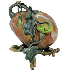 Antique Majolica Sculpture