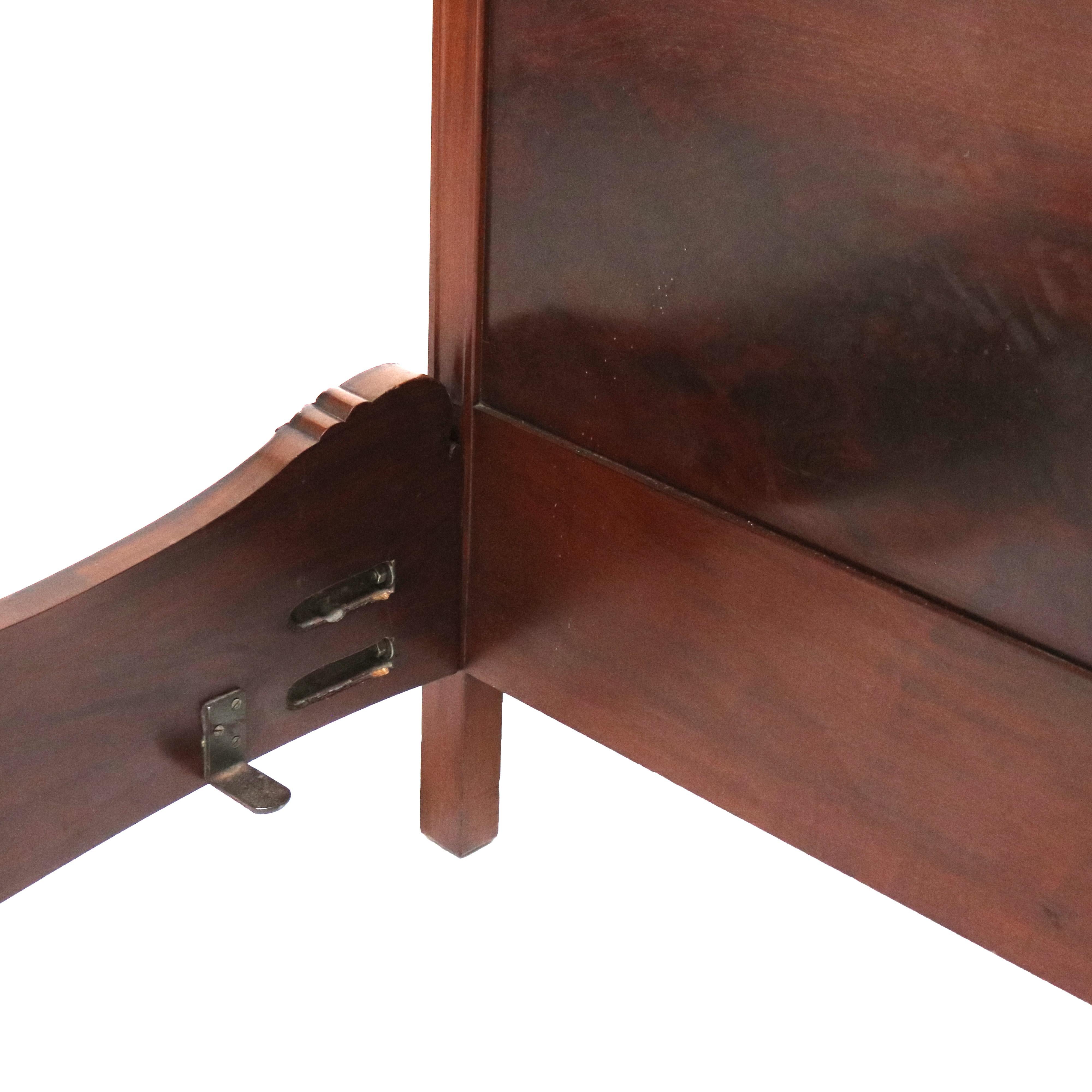 Antique Majorelle/Galle Art Nouveau Mahogany with Satinwood Inlay 6