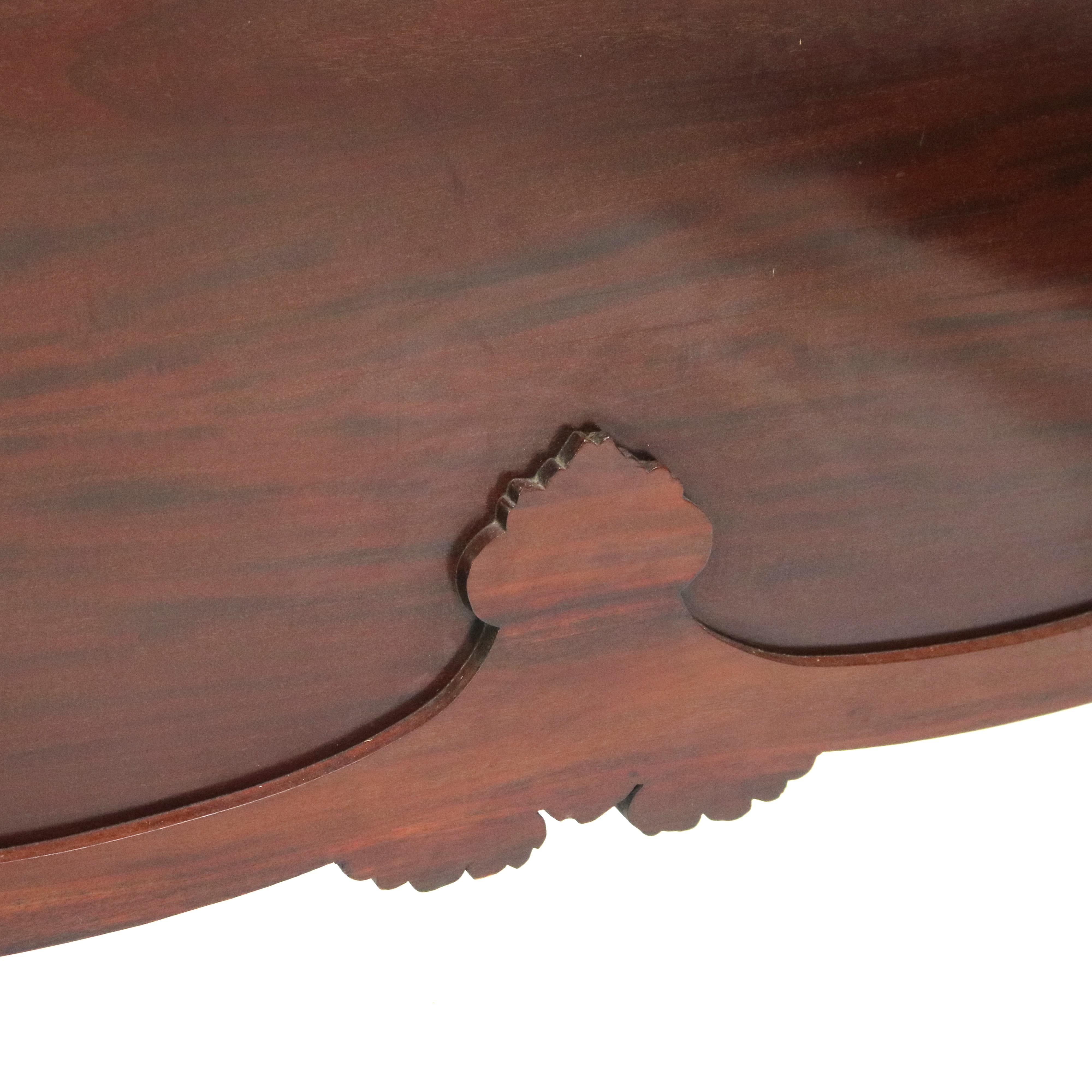 Antique Majorelle/Galle Art Nouveau Mahogany with Satinwood Inlay 4
