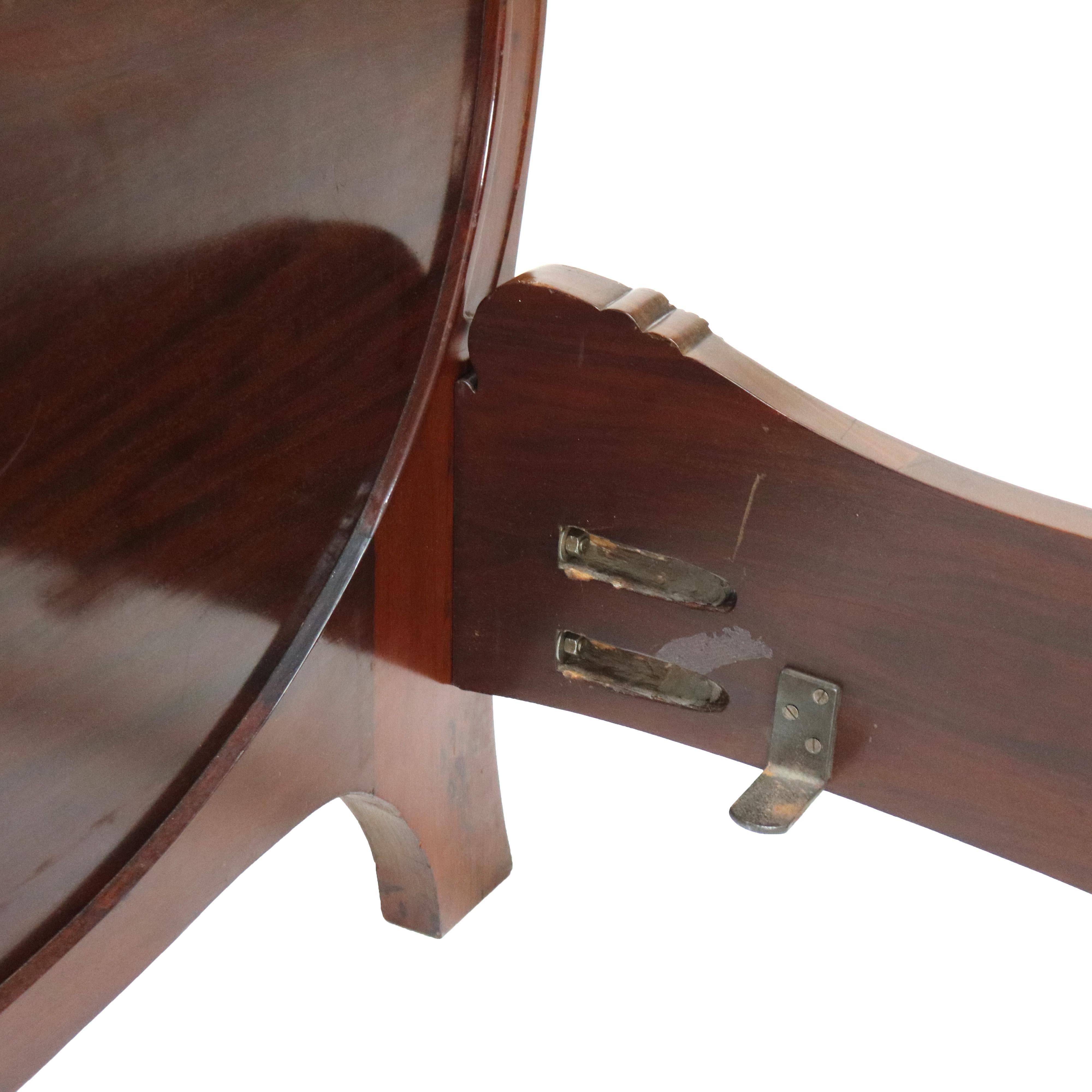 Antique Majorelle/Galle Art Nouveau Mahogany with Satinwood Inlay 5