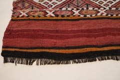 Antique Malatya Chuval Kilim Cuval Rug Nomadic Anatolian Natural Turkish Carpet