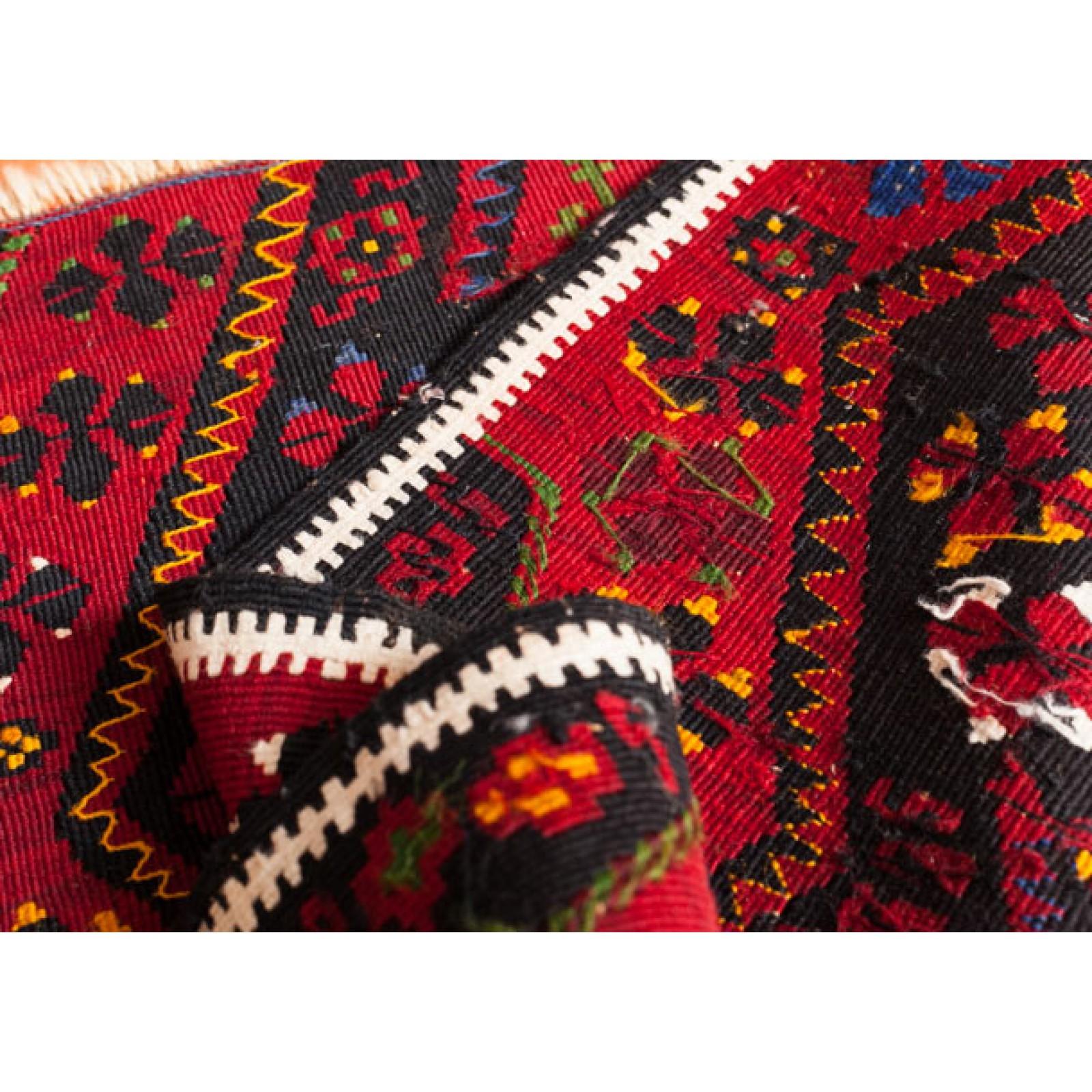 Antique Malatya Kilim Mat Rug Wool Vintage Eastern Anatolian Turkish Carpet In Good Condition For Sale In Tokyo, JP