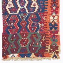Antique Malatya Kilim - Mid 19th Century