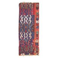 Antique Malatya Kilim - Mid 19th Century