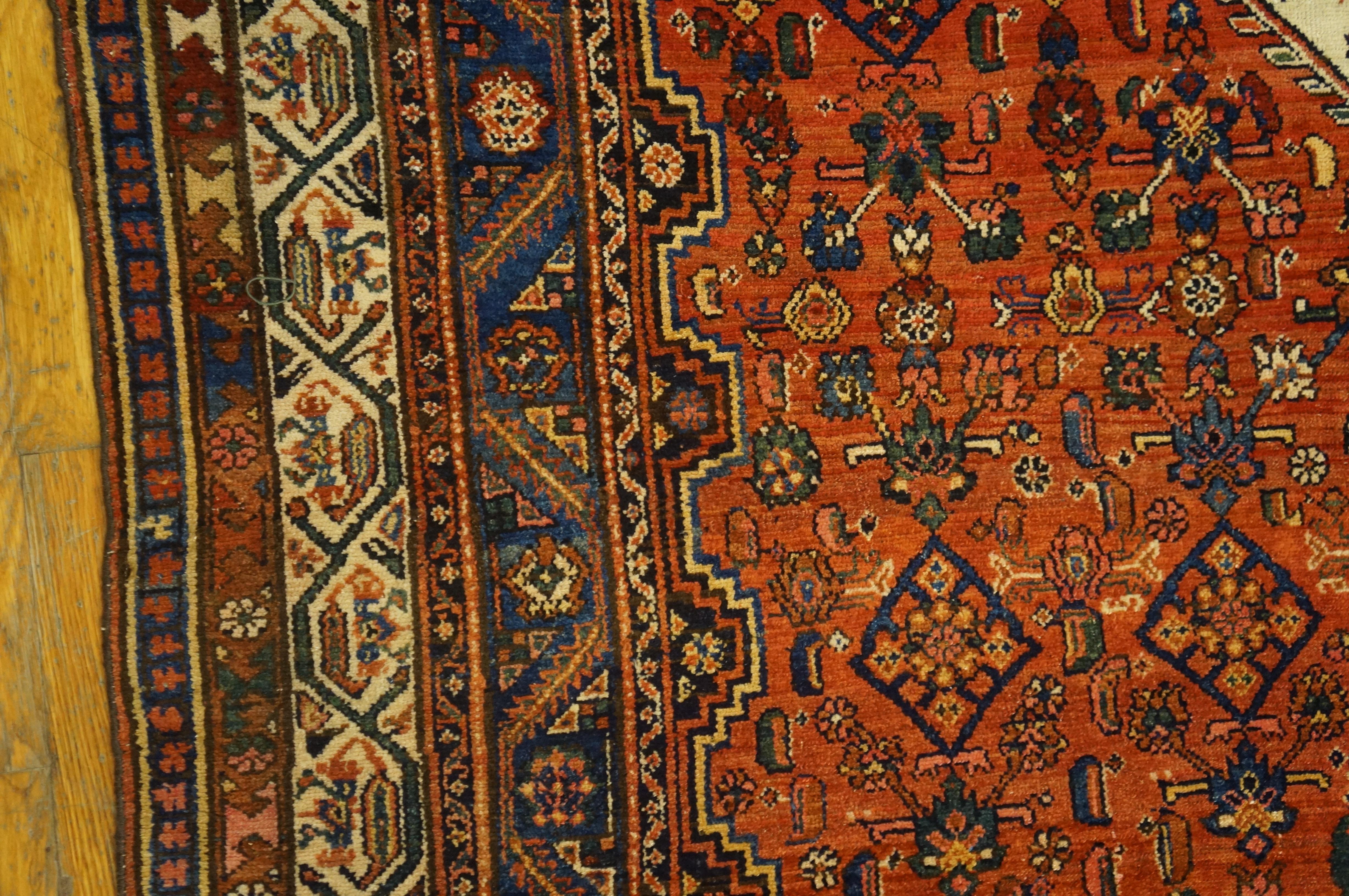 Wool Early 20th Century Persian Malayer Carpet ( 9'3