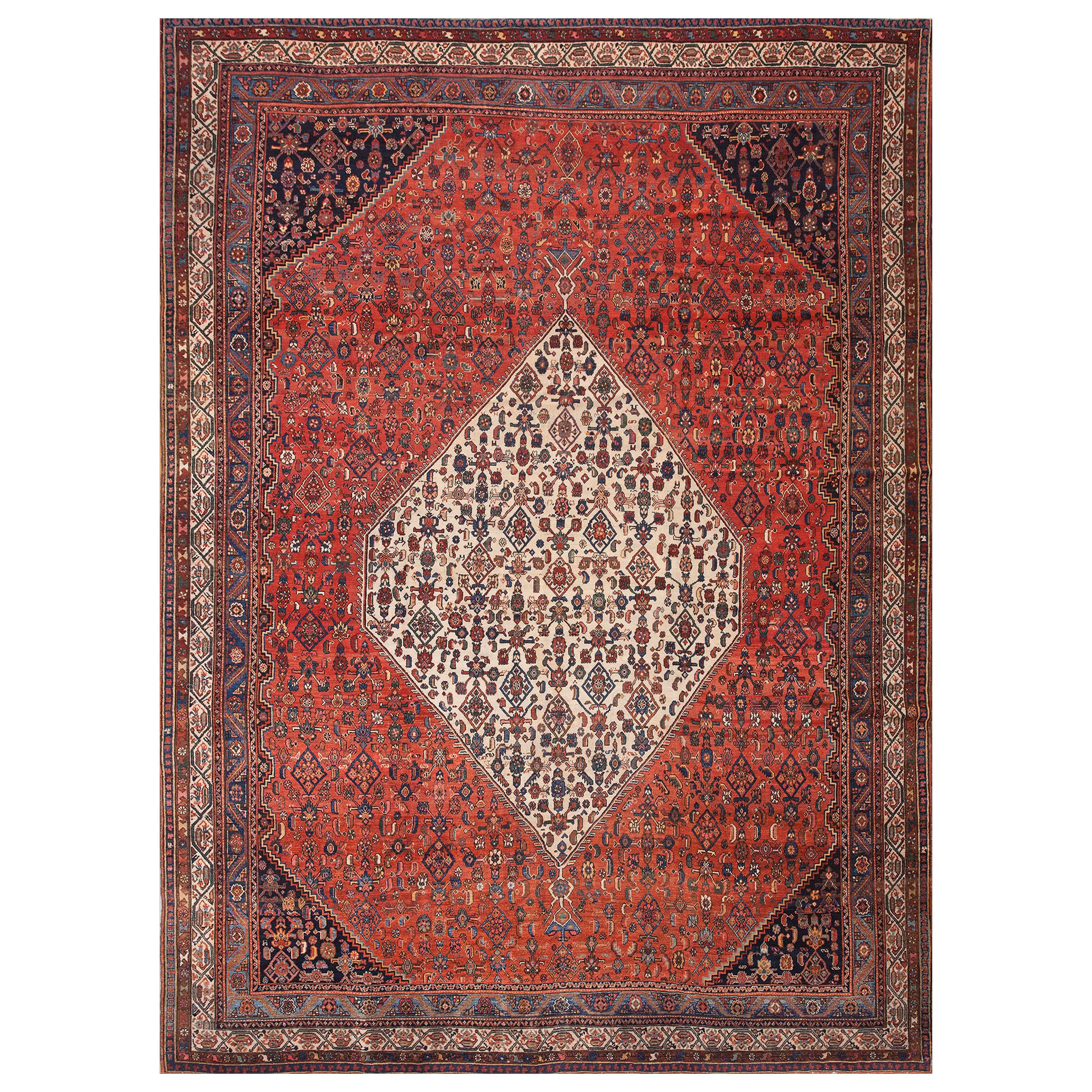 Early 20th Century Persian Malayer Carpet ( 9'3" x 11'6" - 282 x 351 ) For Sale