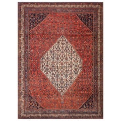Early 20th Century Persian Malayer Carpet ( 9'3" x 11'6" - 282 x 351 )
