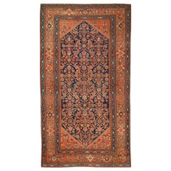 Antique Malayer Gallery-Size Rug Runner, circa 1900  6' x 12'10