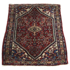 Antique Malayer Oriental Wool Rug Circa 1930