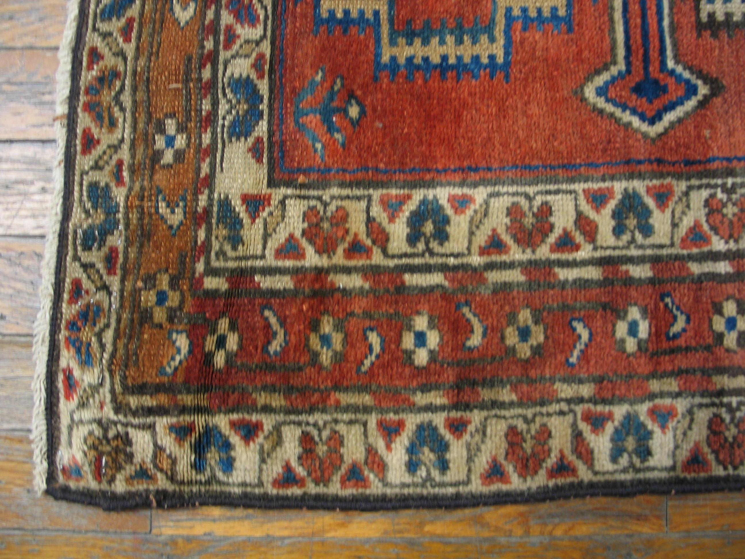 Tapis persan ancien Malayer, taille : 3'1