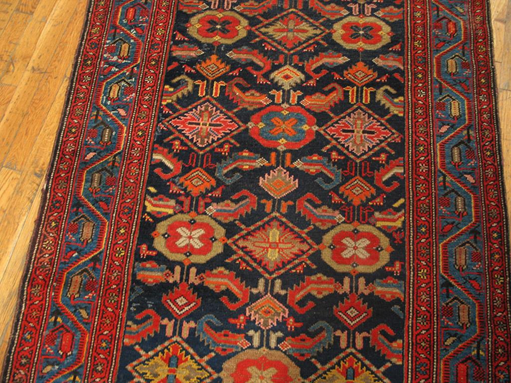 Hand-Knotted Antique Malayer Persian Rug For Sale