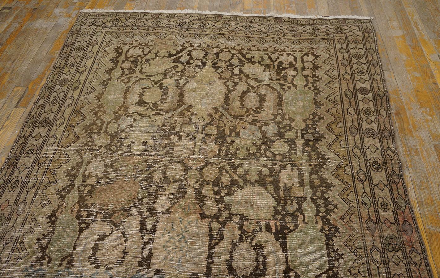 Early 20th Century Persian Malayer Carpet ( 5'1