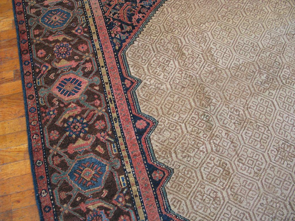 Wool Early 20th Century Persian Malayer Carpet ( 9'3