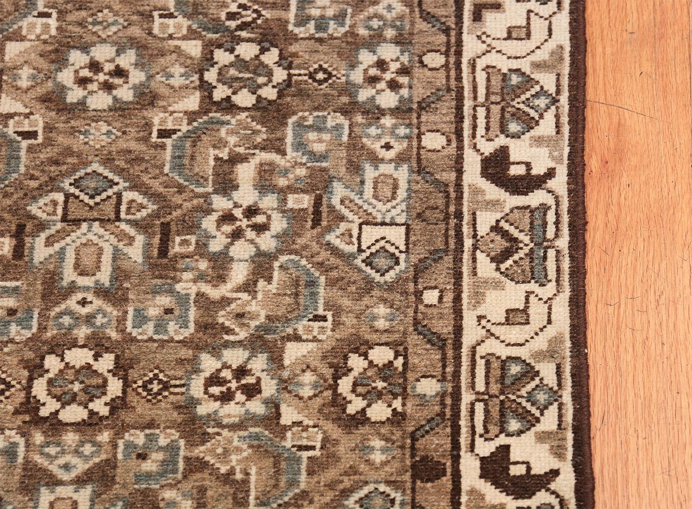 Wool Antique Malayer Persian Runner Rug