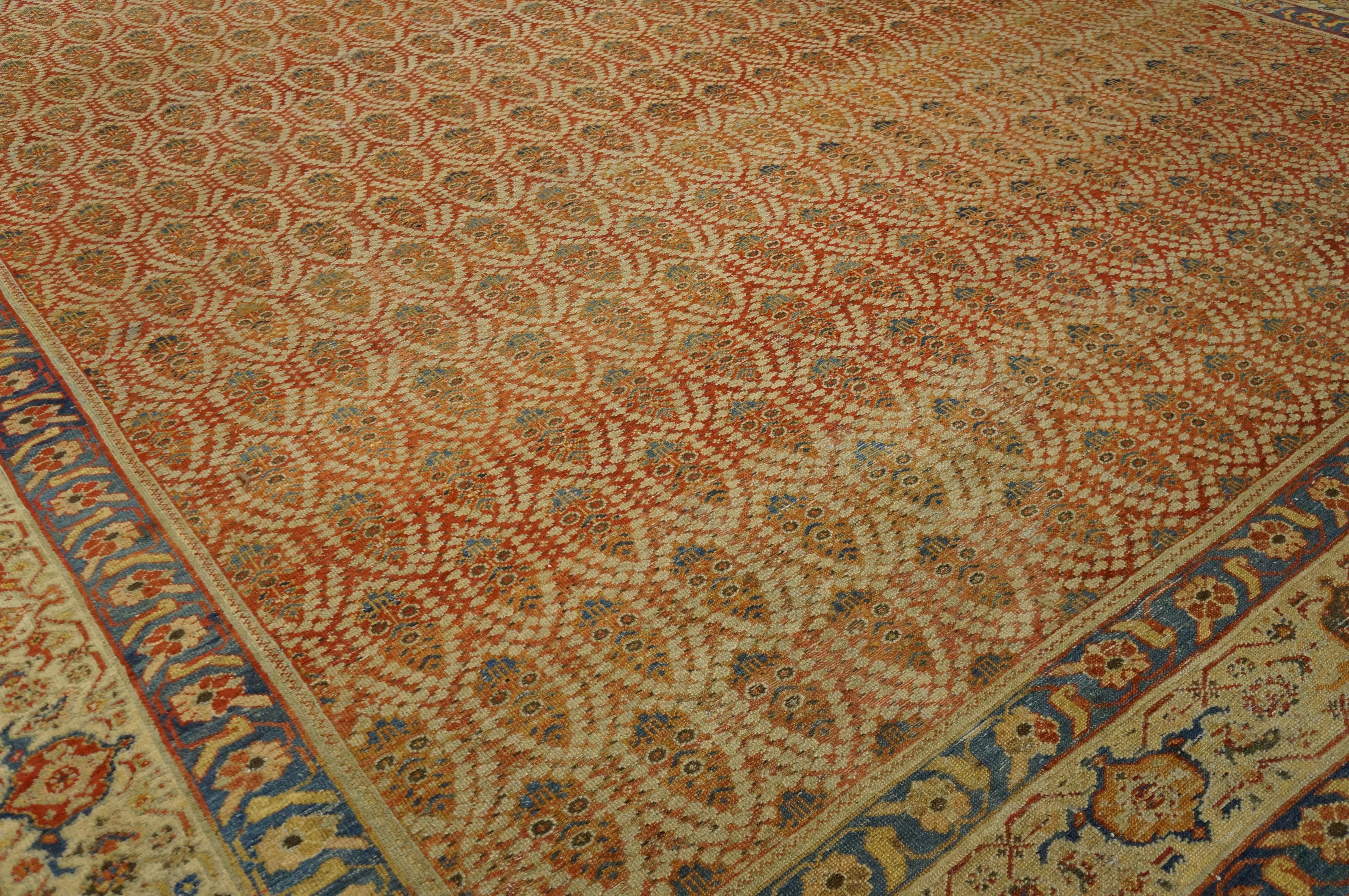 Wool Early 20th Century Persian Malayer Carpet ( 13'2