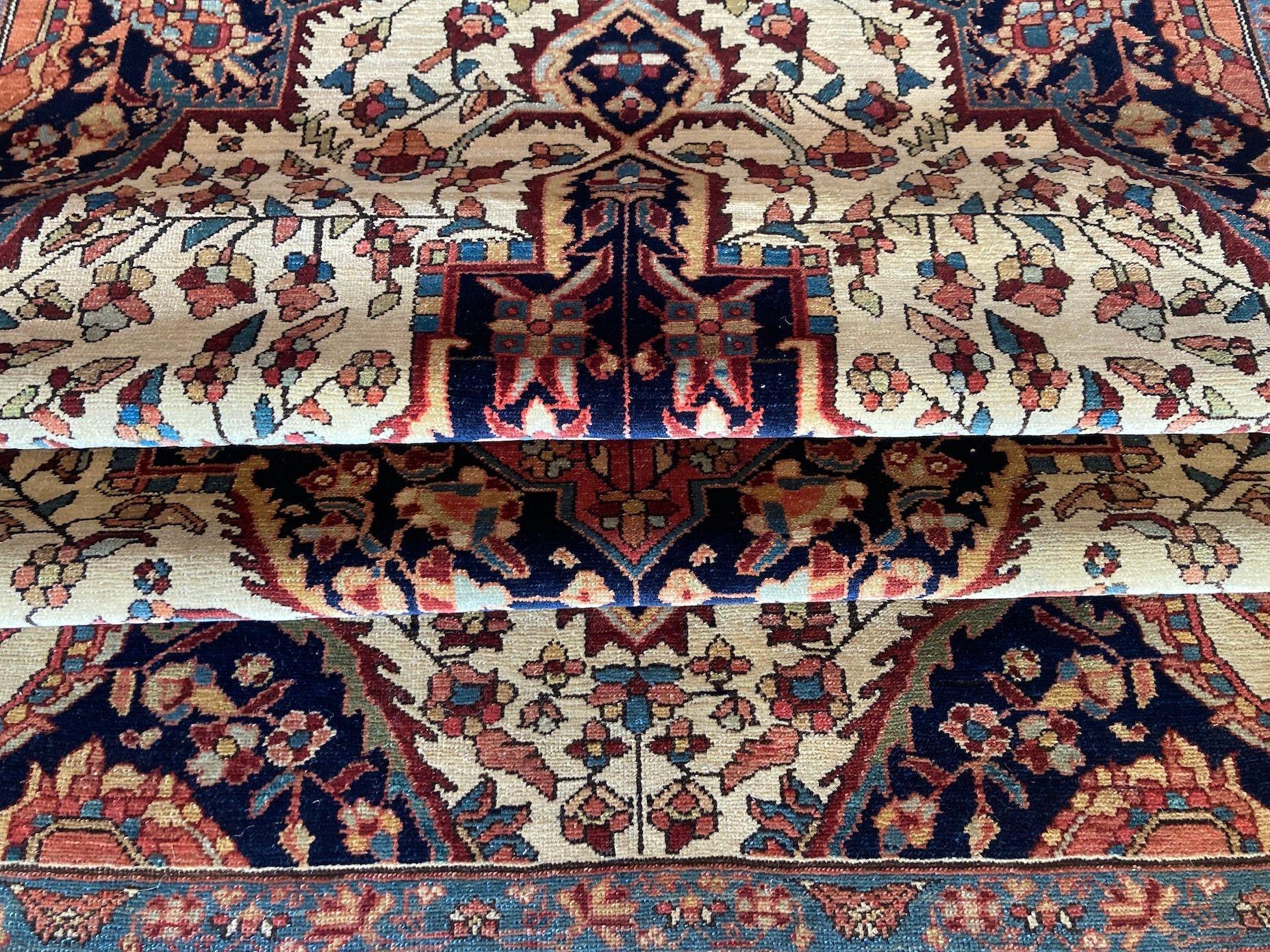 Tapis ancien Malayer 1.66m X 0.98m en vente 7