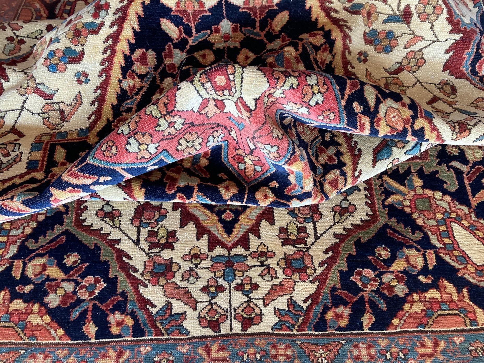 Antique Malayer Rug 1.66m X 0.98m For Sale 8