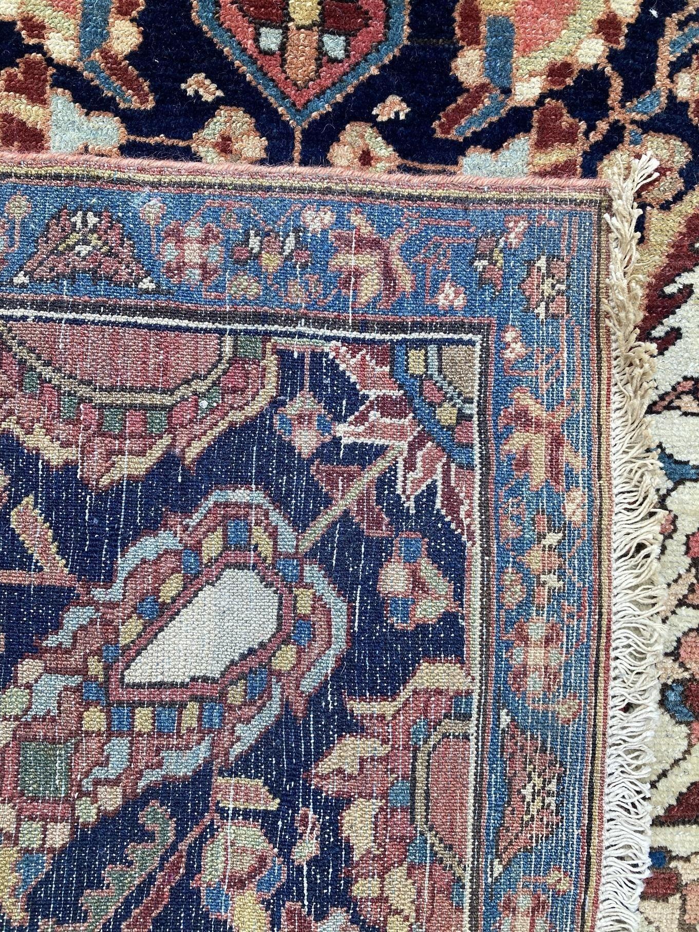 Antique Malayer Rug 1.66m X 0.98m For Sale 9
