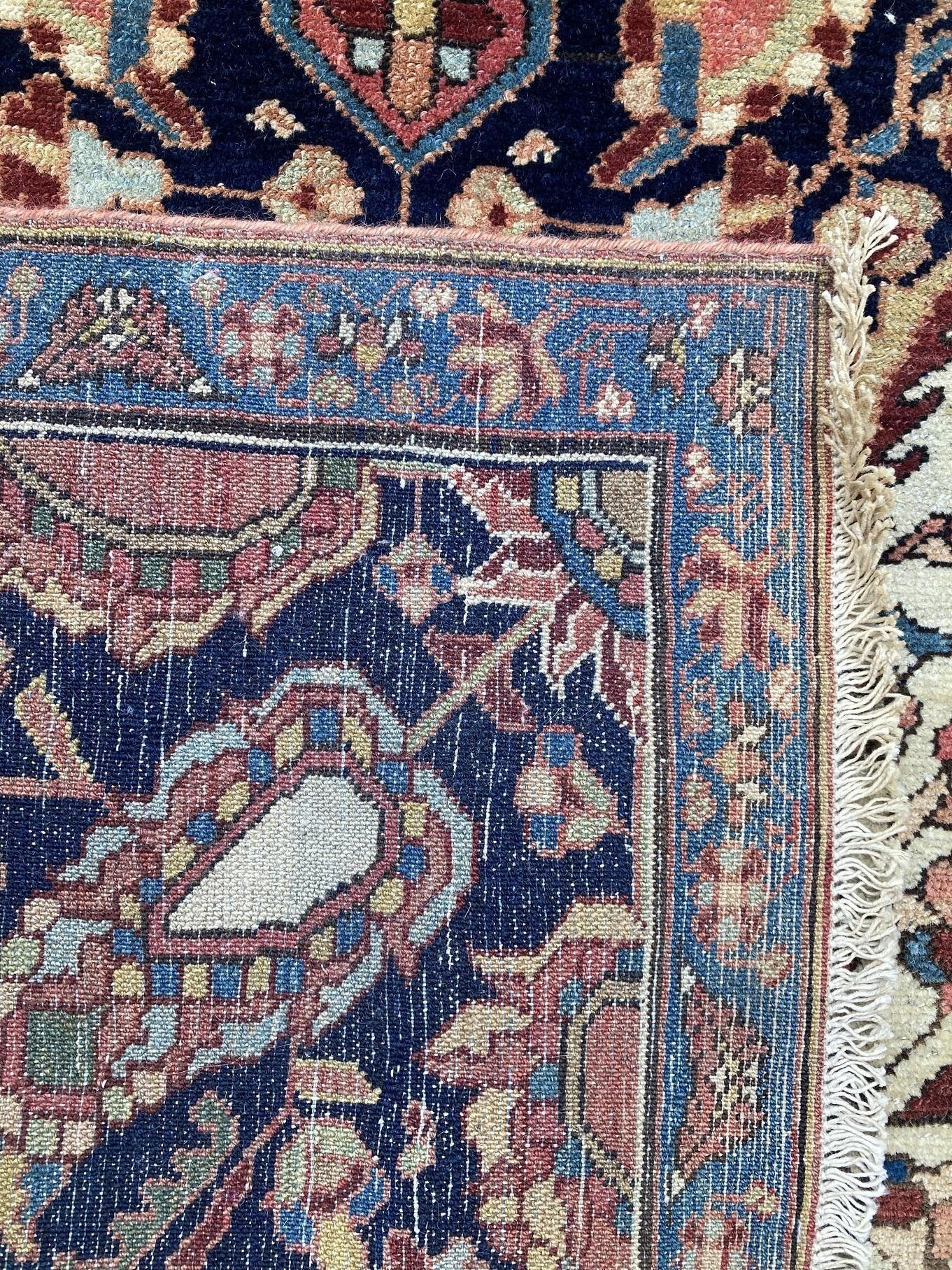 Tapis ancien Malayer 1.66m X 0.98m en vente 9