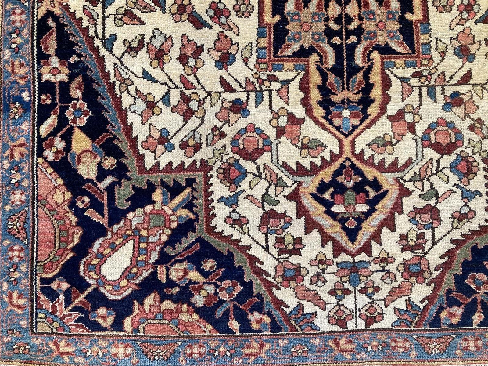 Antique Malayer Rug 1.66m X 0.98m For Sale 1