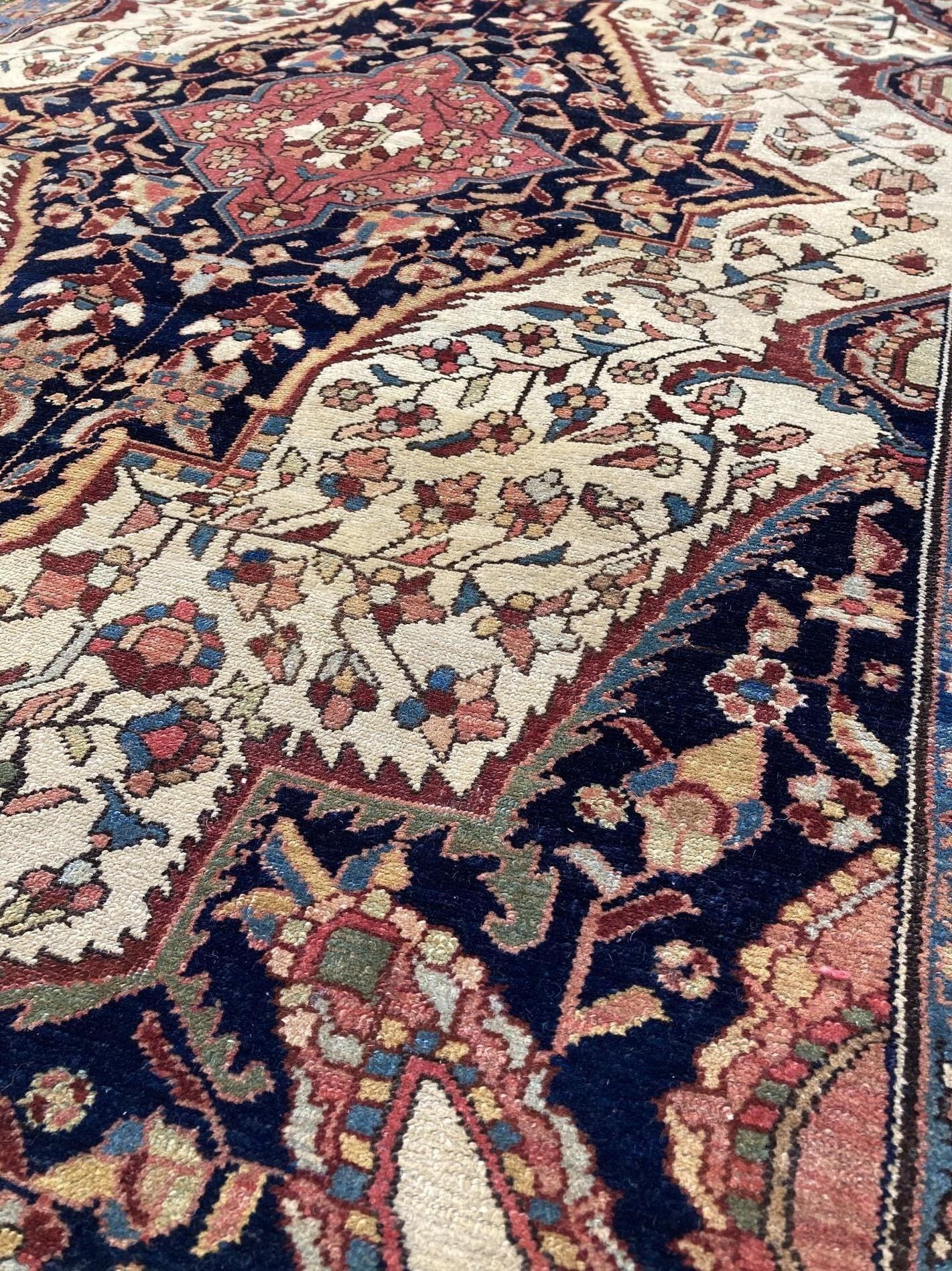 Antique Malayer Rug 1.66m X 0.98m For Sale 4