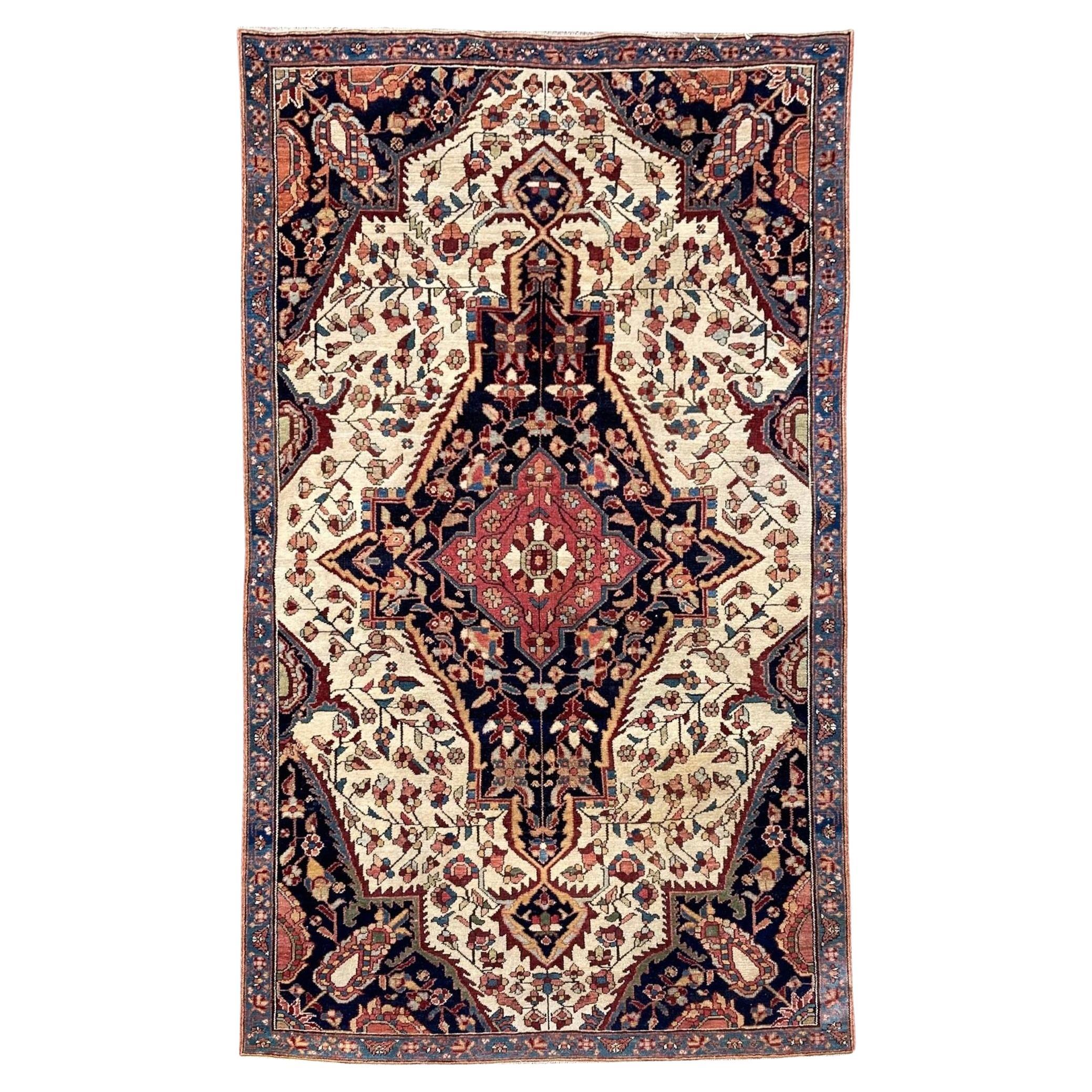 Tapis ancien Malayer 1.66m X 0.98m en vente