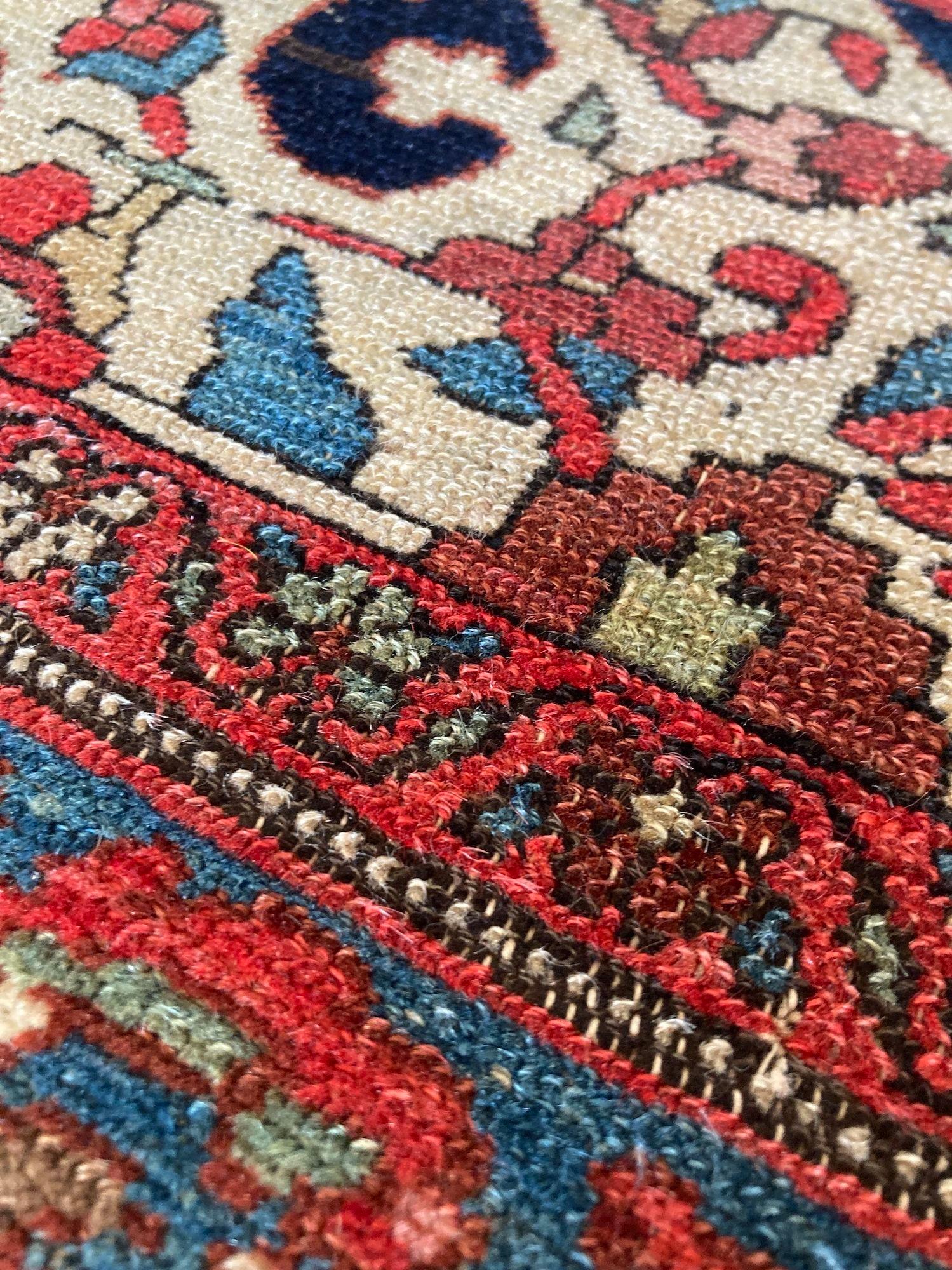 Antique Malayer Rug 1.78m x 1.19m For Sale 2