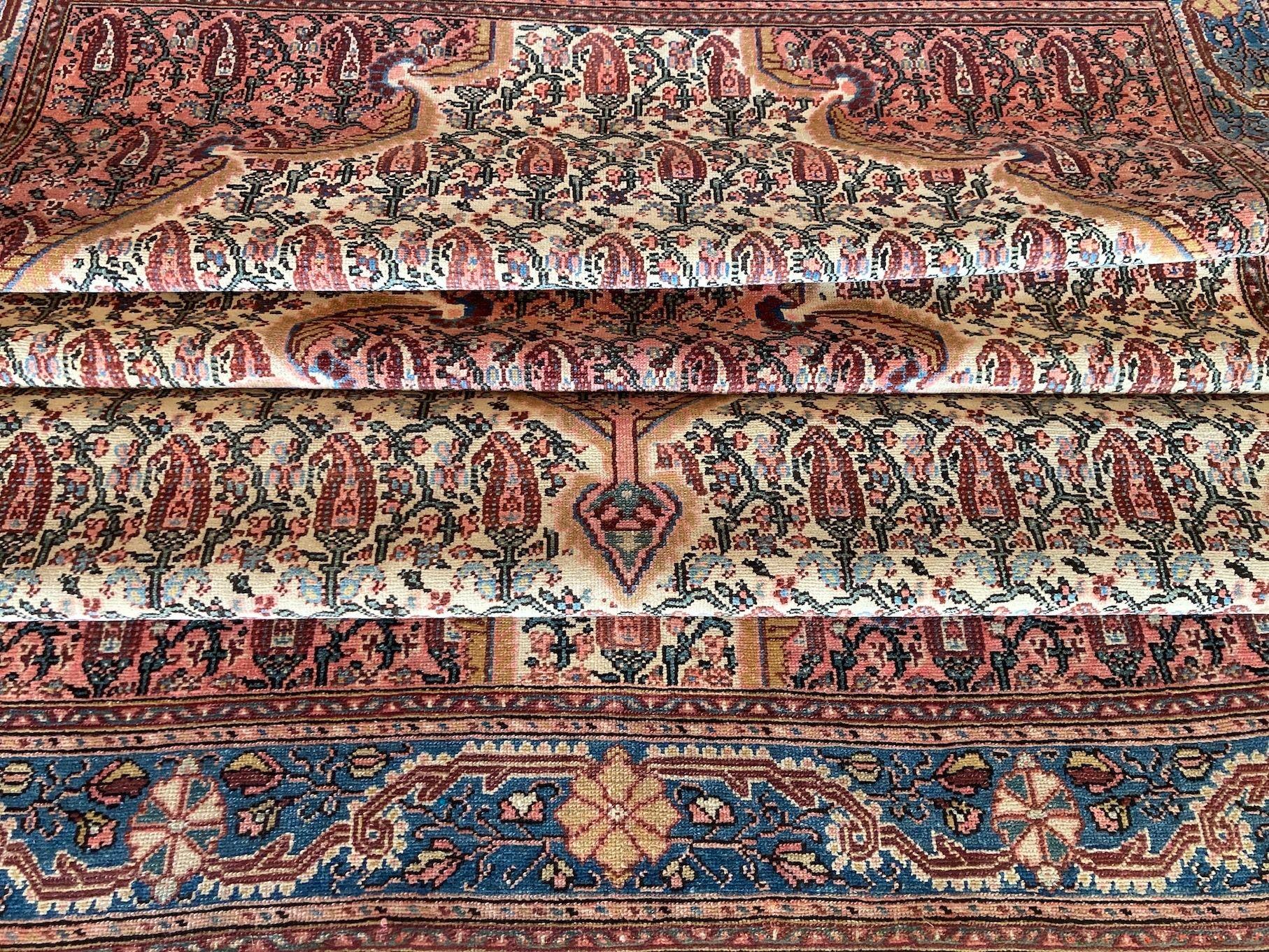 Antique Malayer Rug 1.97m X 1.32m For Sale 8