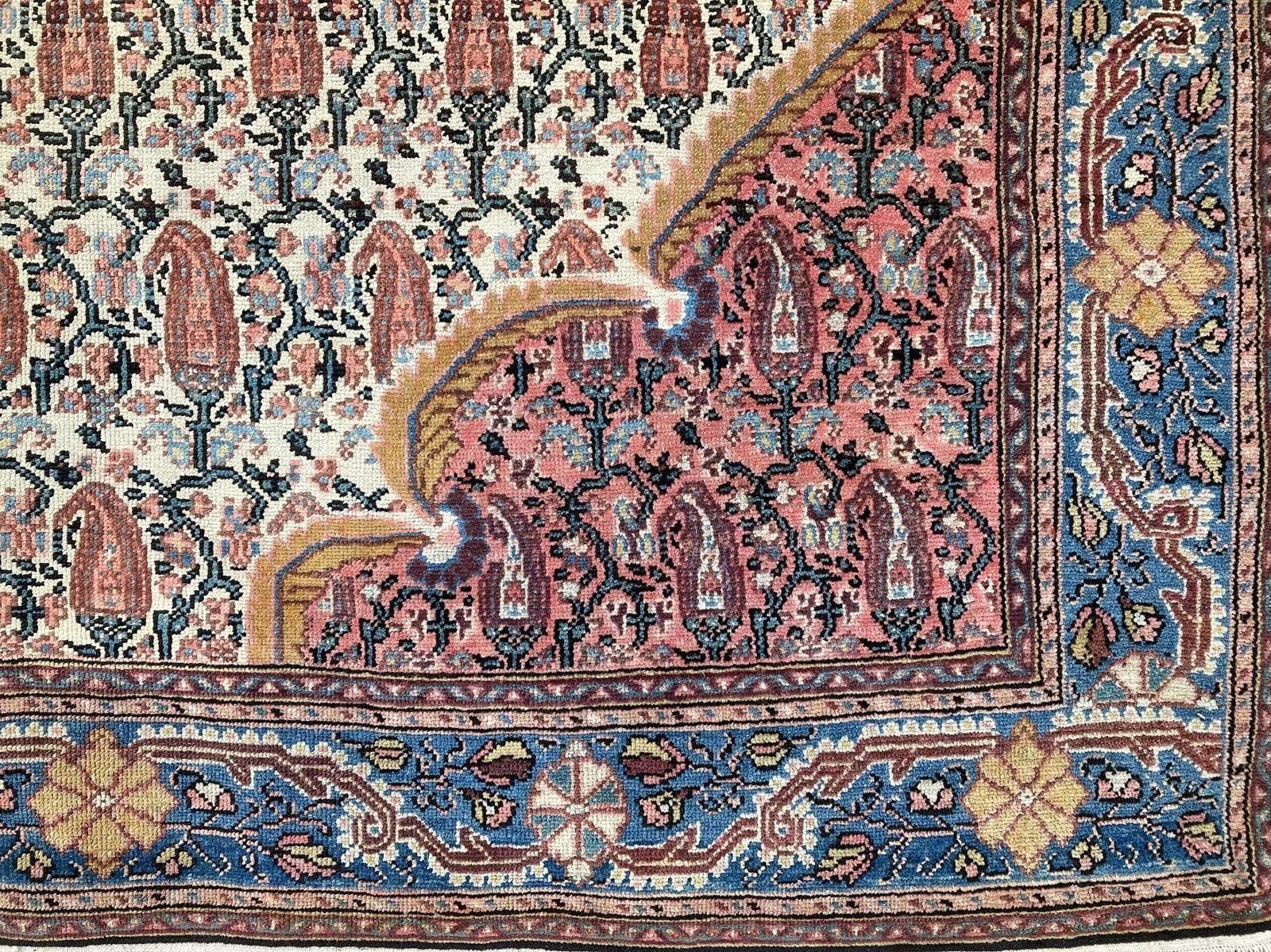 Antique Malayer Rug 1.97m X 1.32m For Sale 1