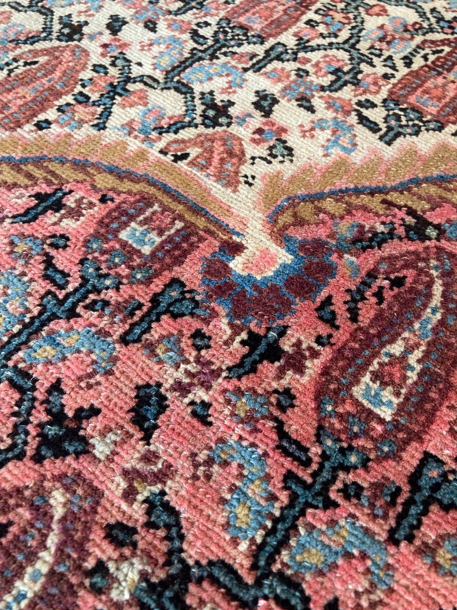 Antique Malayer Rug 1.97m X 1.32m For Sale 4