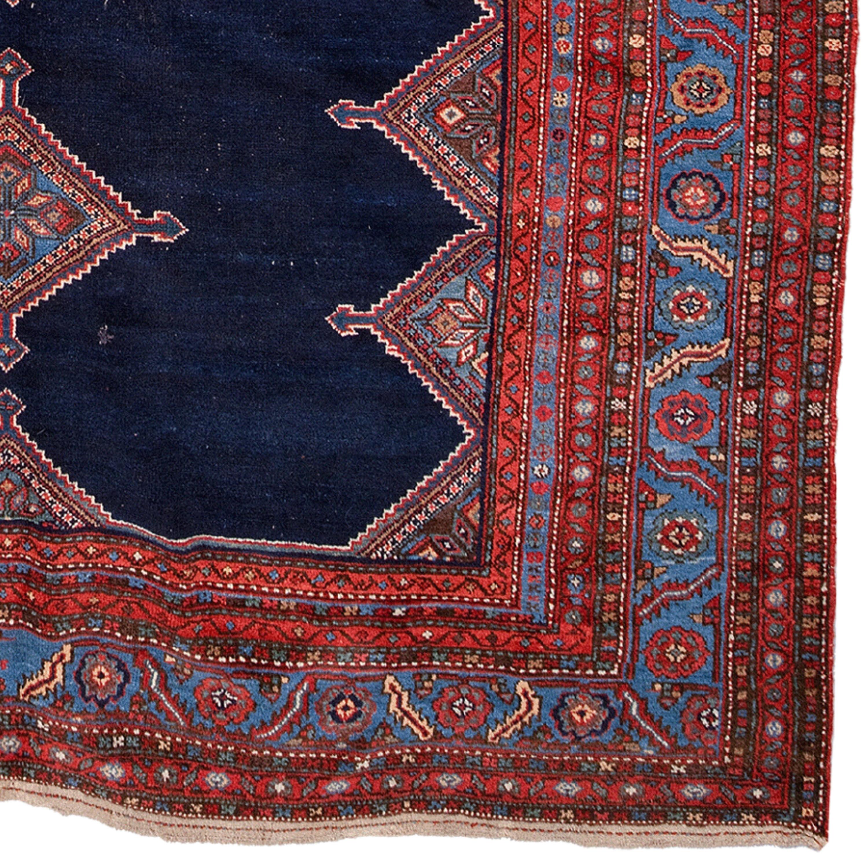 Wool Antique Malayer Rug - 19th Century Malayer Rug, Vintage Rug, Antique Rug For Sale