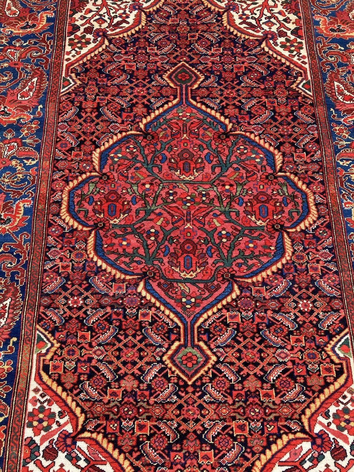 Antique Malayer Rug 2.00m X 1.35m For Sale 2