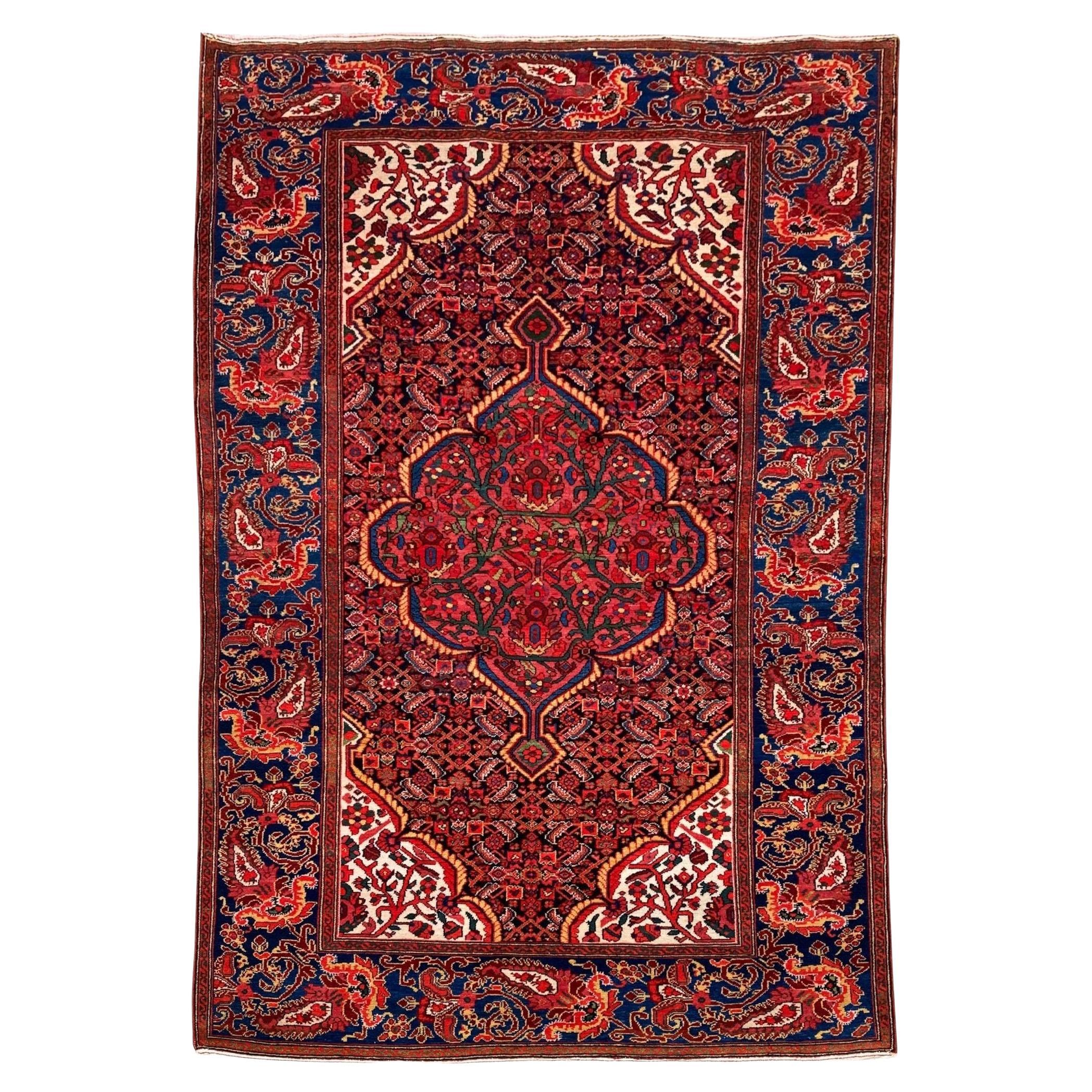 Antiker Malayer Teppich 2.00m X 1.35m im Angebot