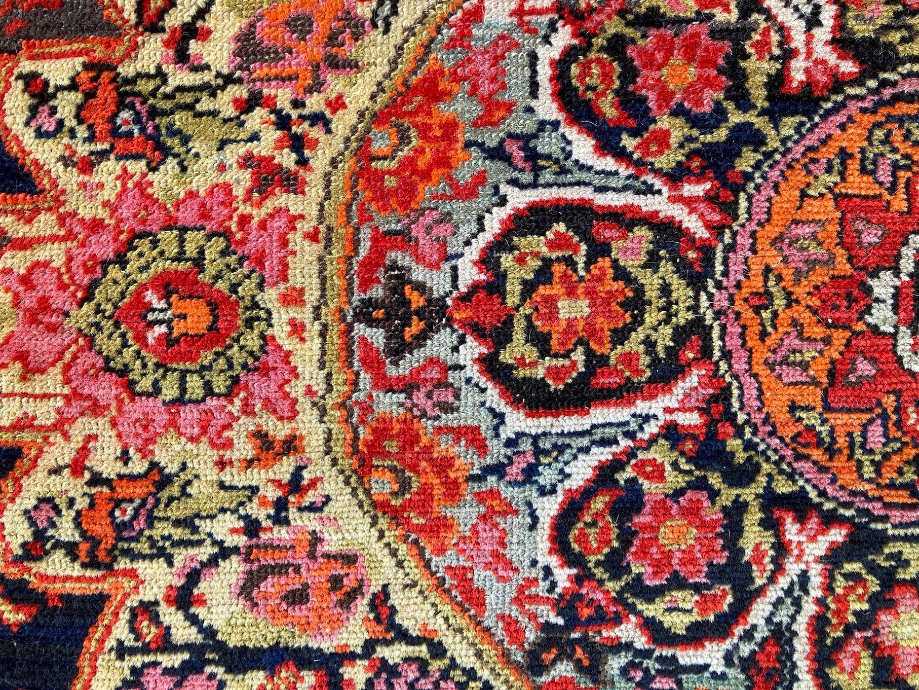 Antique Malayer Rug 2.06m x 1.40m For Sale 7