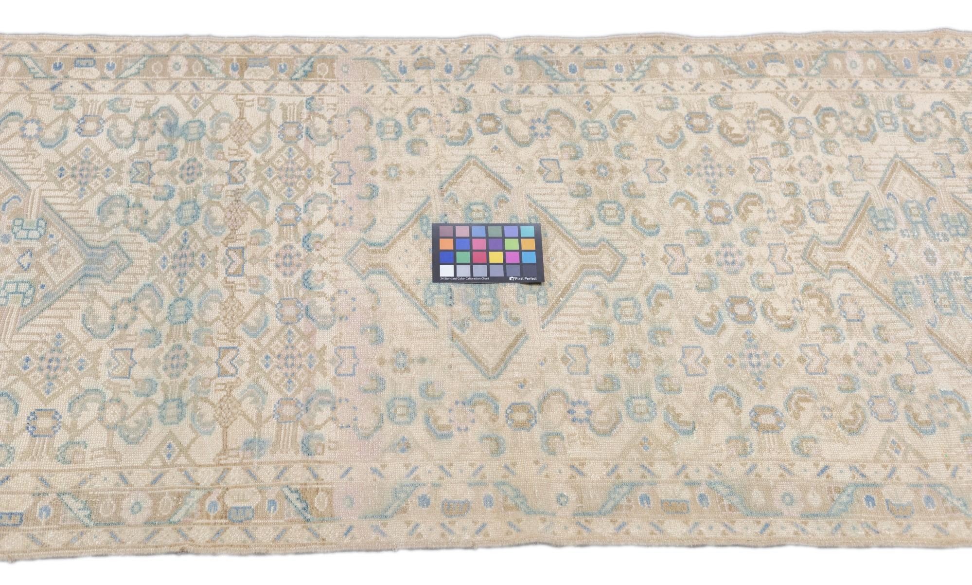 Antique Malayer Rug 2'10'' x 9'8'' For Sale 4