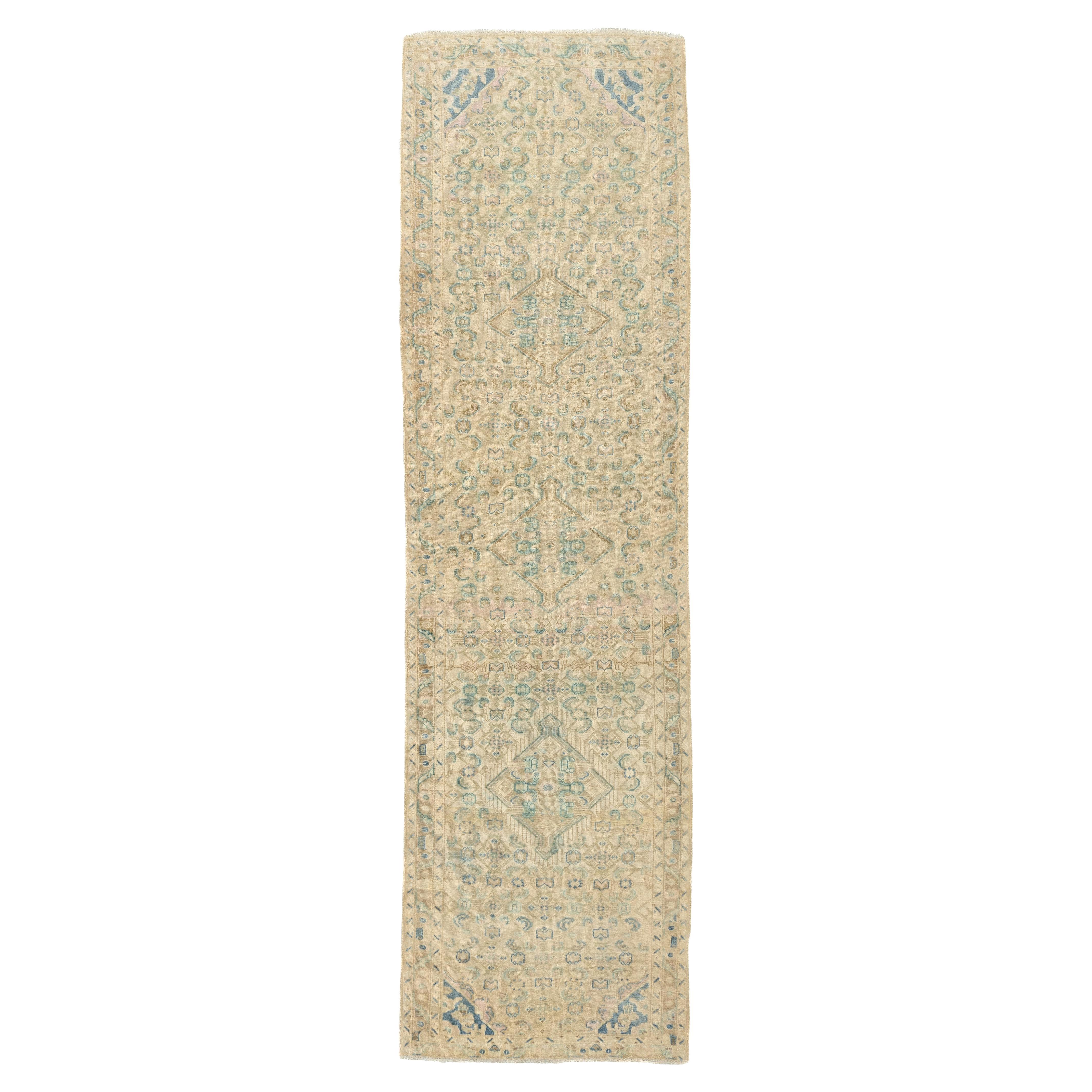 Antique Malayer Rug 2'10'' x 9'8'' For Sale