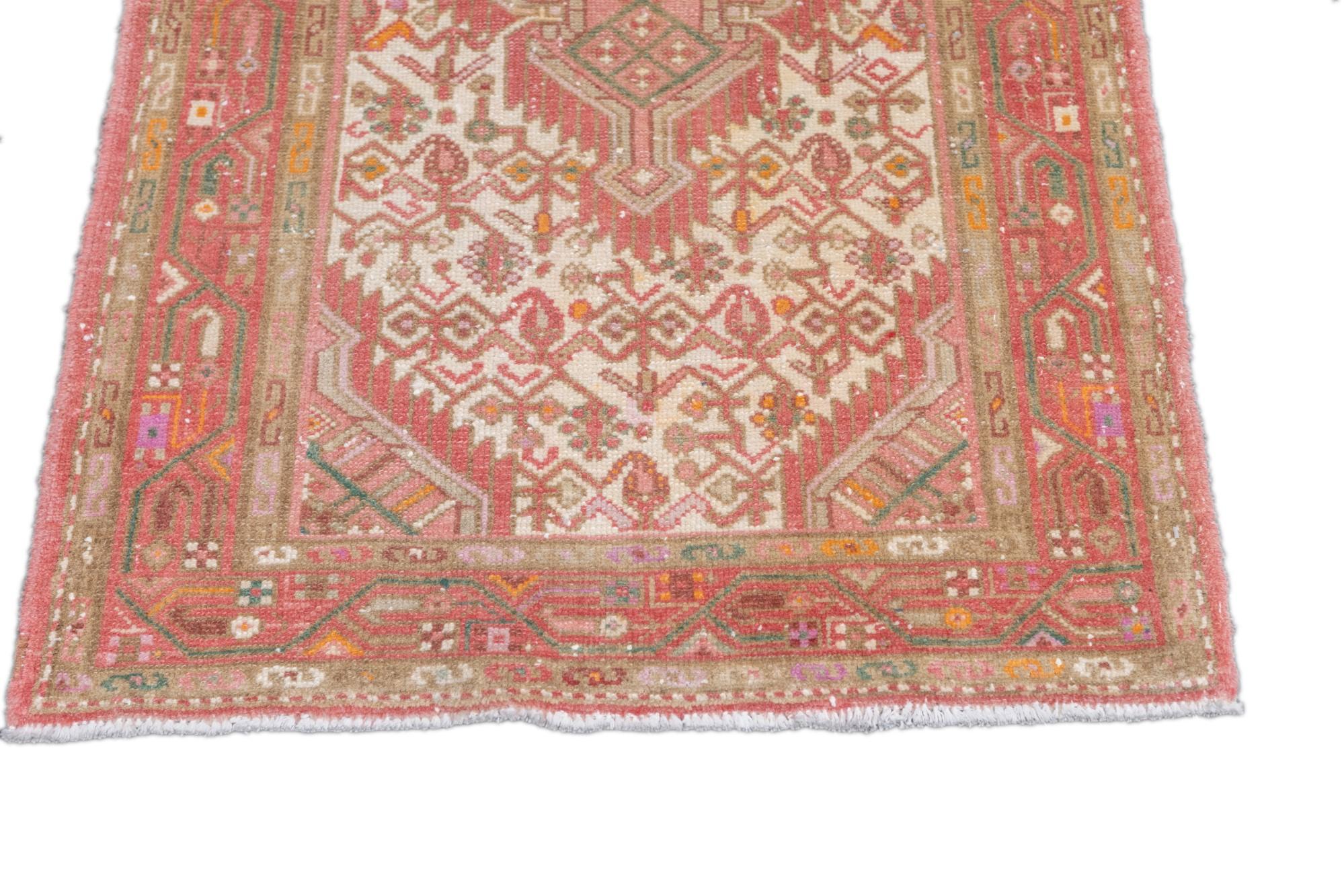 Hand-Knotted Antique Malayer Rug 2'6'' x 4'1'' For Sale