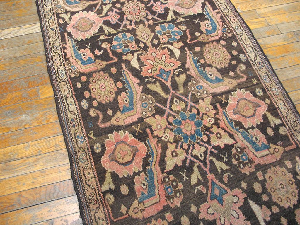 Wool Late 19th Century Persian Malayer Rug ( 3' x 6'5