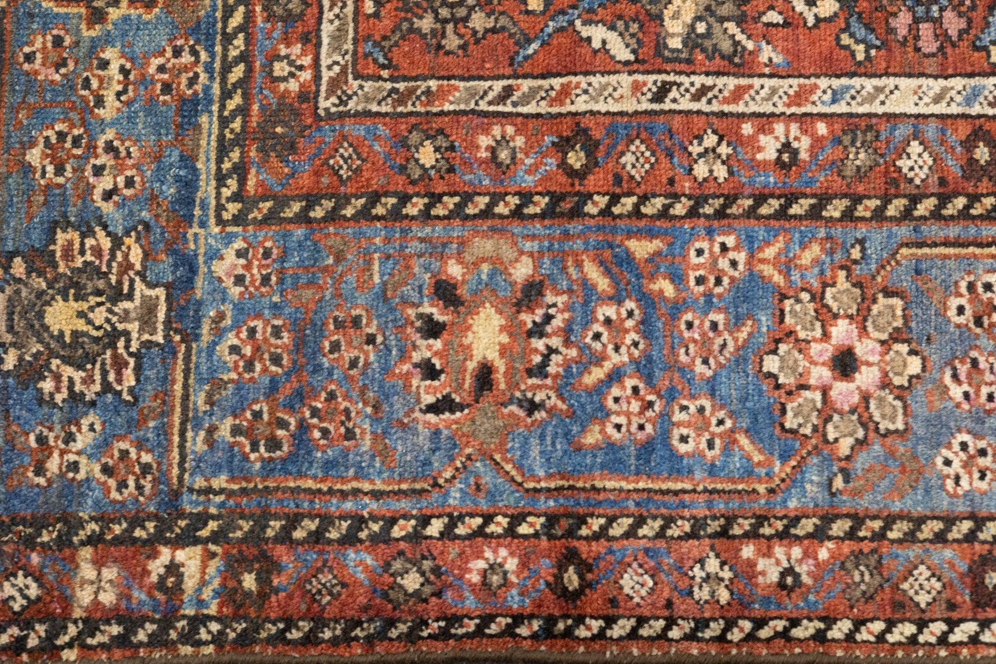 Persian Antique Malayer Rug 3'11'' x 5'7'' For Sale