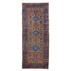 Antiker Malayer-Teppich 3'4'' x 9'