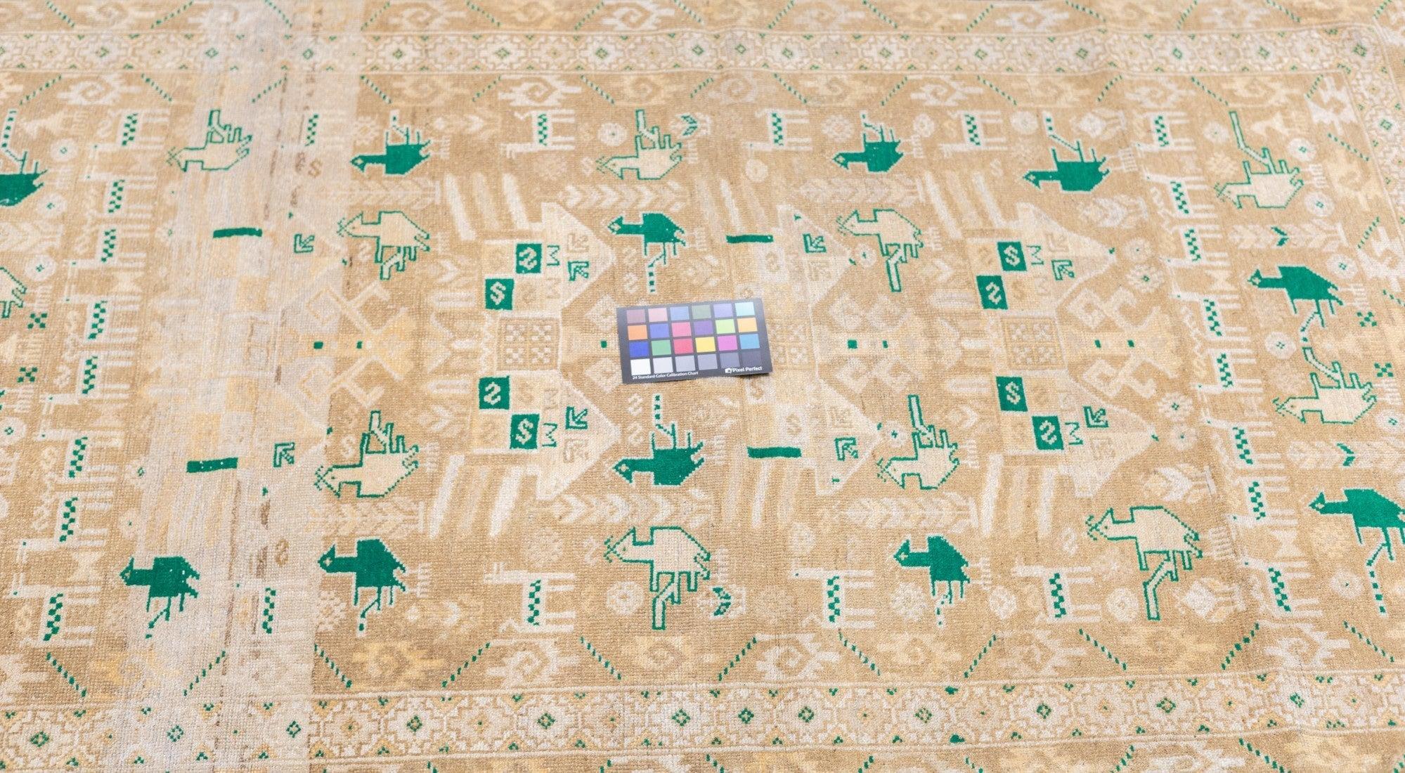 Antique Malayer Rug 3'5'' x 6'1'' For Sale 5