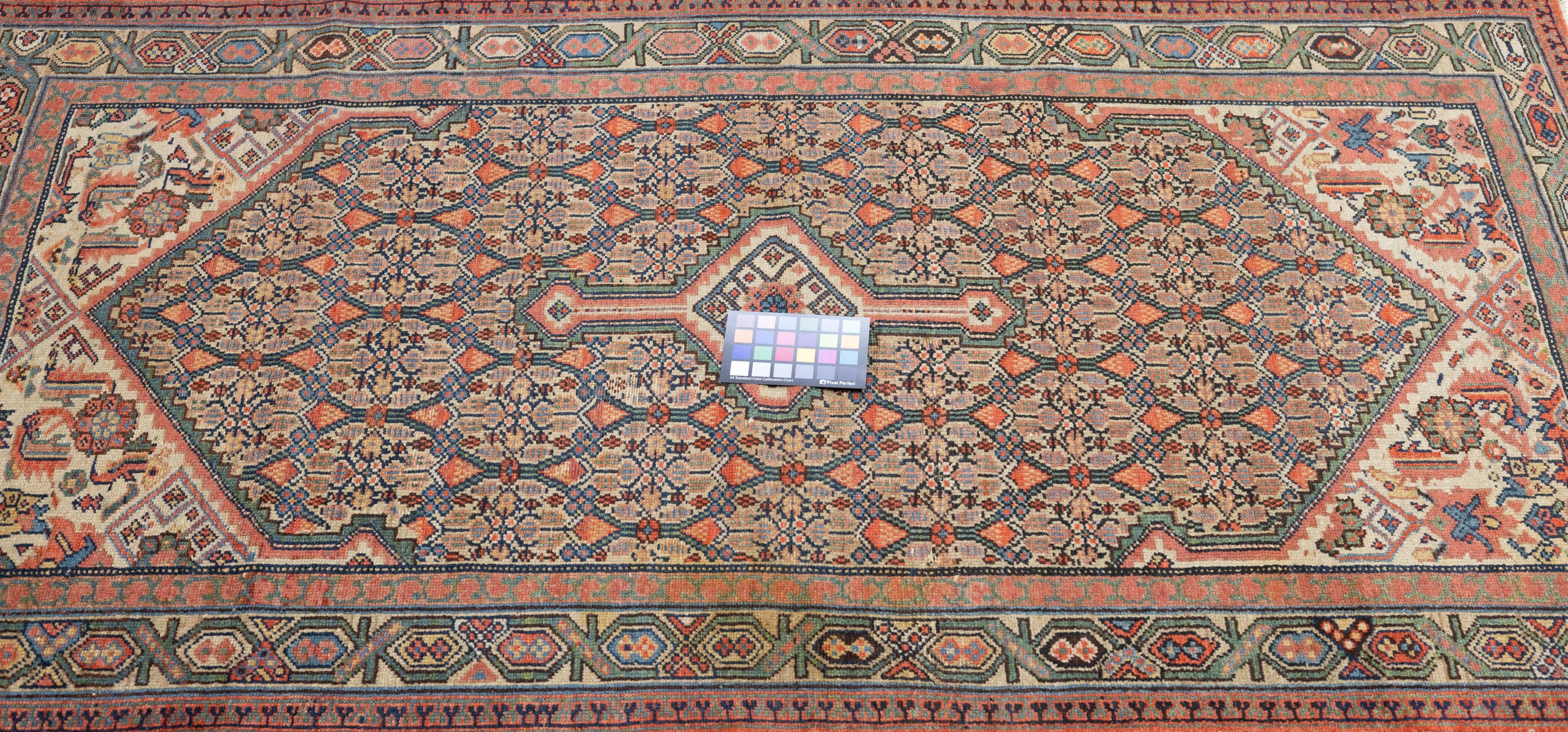 Antique Malayer Rug 3'8'' x 6'7'' For Sale 5